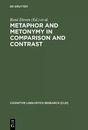 Metaphor and Metonymy in Comparison and Contrast cover