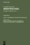 Briefe von und an Friedrich Nietzsche Januar 1885 - Dezember 1886 cover