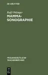 Mammasonographie cover