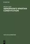 Xenophon's Spartan Constitution cover