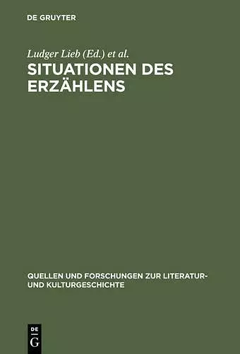 Situationen des Erzählens cover