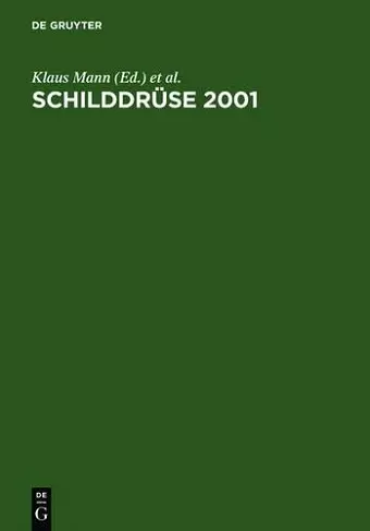 Schilddrüse 2001 cover