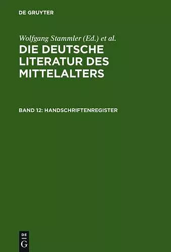 Handschriftenregister cover