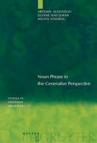 Noun Phrase in the Generative Perspective cover