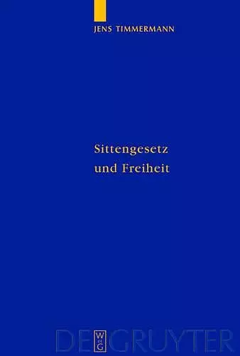 Sittengesetz und Freiheit cover