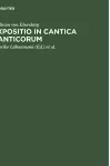 Expositio in Cantica Canticorum cover