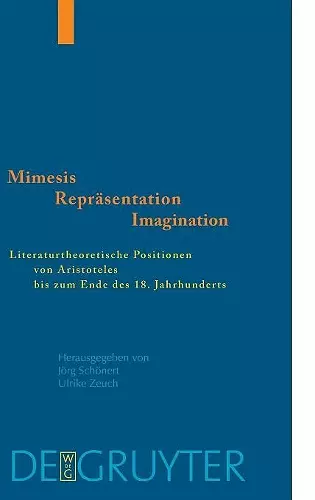 Mimesis - Repräsentation - Imagination cover