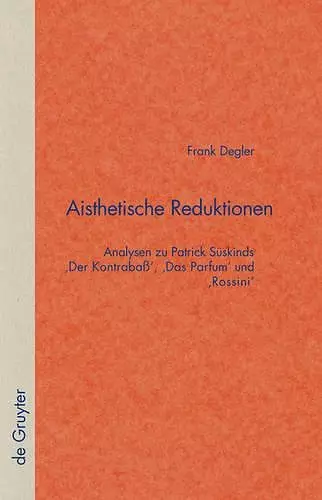 Aisthetische Reduktionen cover