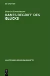 Kants Begriff des Glücks cover