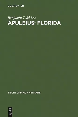 Apuleius' Florida cover