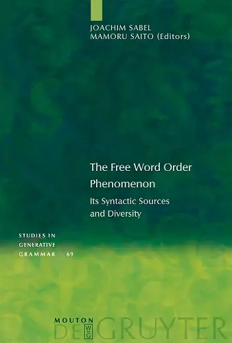 The Free Word Order Phenomenon cover