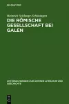 Die römische Gesellschaft bei Galen cover