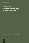 A Grammar of Lavukaleve cover