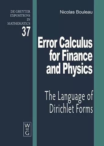 Error Calculus for Finance and Physics cover