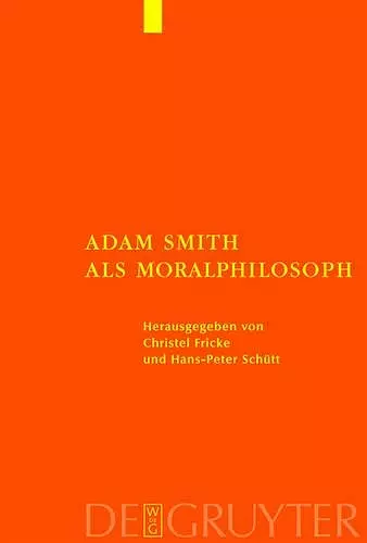 Adam Smith als Moralphilosoph cover