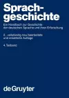 Sprachgeschichte 4.Teilband cover