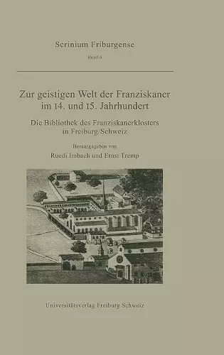 Zur Geistigen Welt Der Franziskaner Im 14. Und 15. Jahrhundert cover