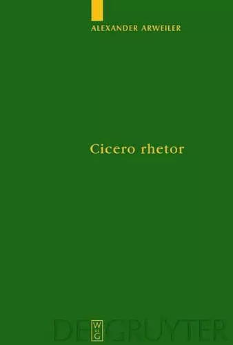 Cicero rhetor cover