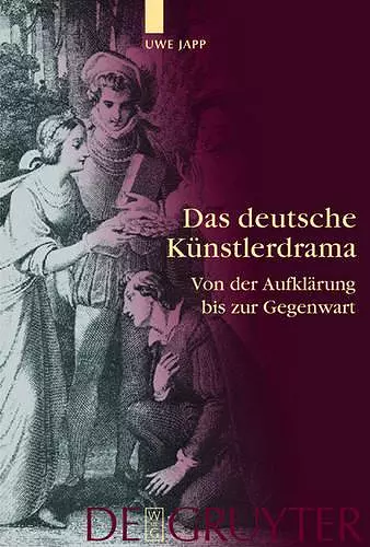 Das deutsche Künstlerdrama cover