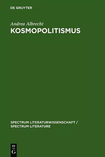 Kosmopolitismus cover