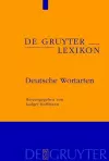 Handbuch der deutschen Wortarten cover