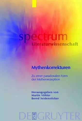 Mythenkorrekturen cover