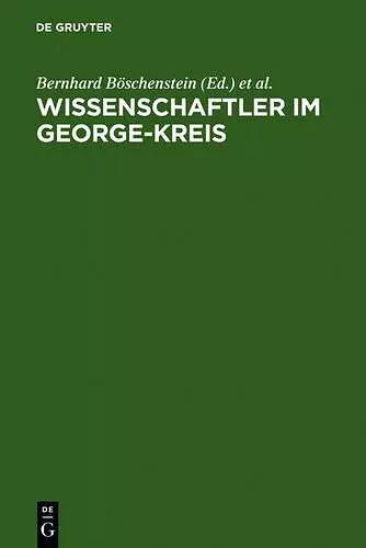 Wissenschaftler im George-Kreis cover