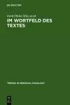 Im Wortfeld des Textes cover