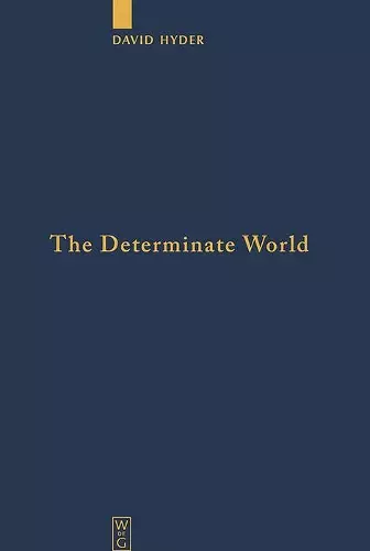 The Determinate World cover