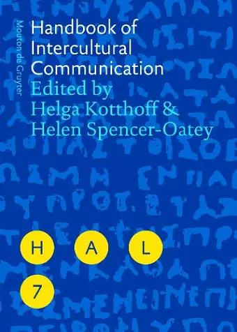 Handbook of Intercultural Communication cover