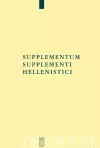 Supplementum Supplementi Hellenistici cover