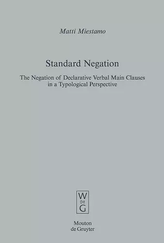 Standard Negation cover