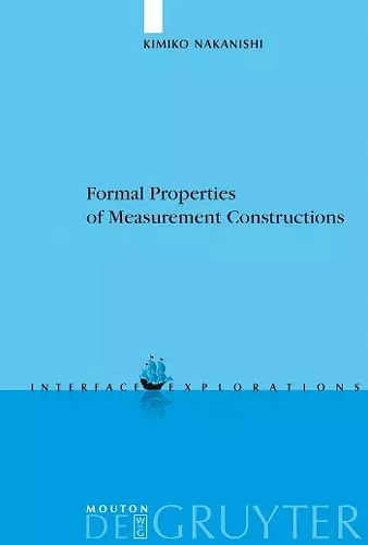 Formal Properties of Measurement Constructions cover