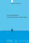 Formal Properties of Measurement Constructions cover