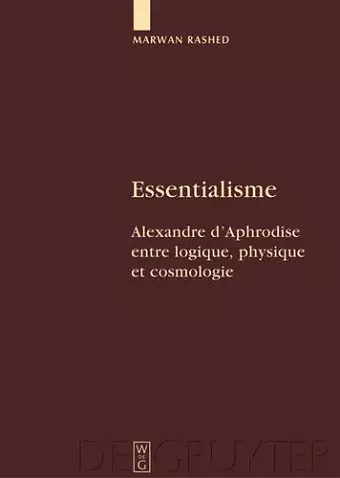 Essentialisme cover