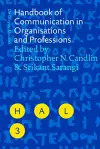 Handbook of Communication in Organisations and Professions cover