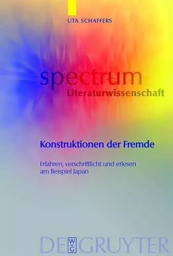 Konstruktionen der Fremde cover