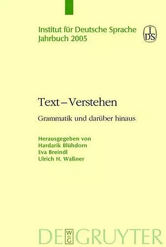 Text - Verstehen cover