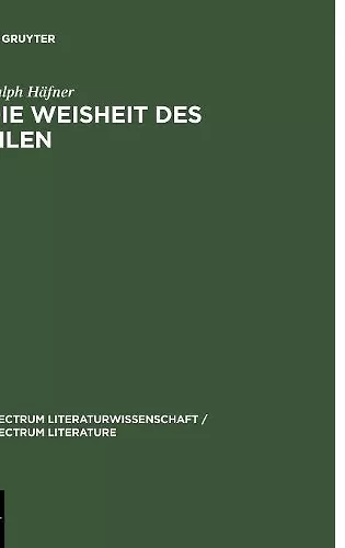 Die Weisheit des Silen cover