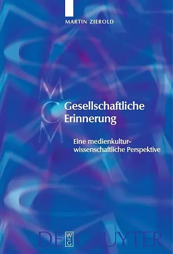 Gesellschaftliche Erinnerung cover