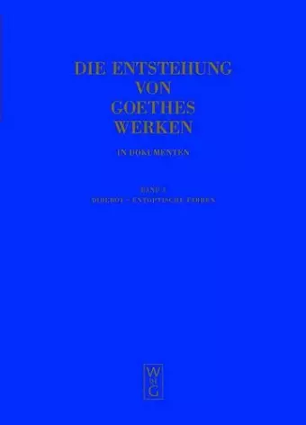 Diderot - Entoptische Farben cover