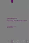 Albrecht Ritschl: Vorlesung "Theologische Ethik" cover