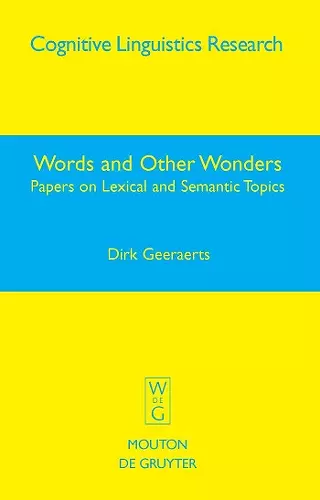 Words and Other Wonders cover