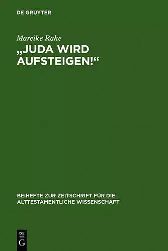 "Juda wird aufsteigen!" cover