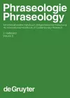 Phraseologie / Phraseology. Volume 2 cover