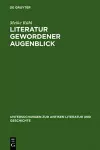 Literatur gewordener Augenblick cover