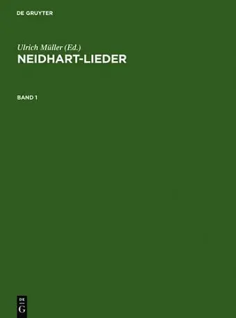 Neidhart-Lieder cover