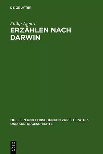 Erzählen nach Darwin cover