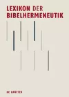 Lexikon der Bibelhermeneutik cover