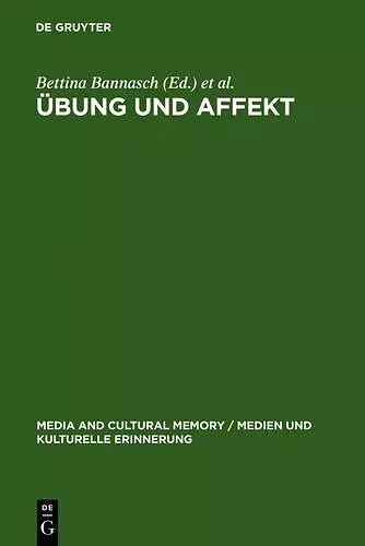 Übung und Affekt cover